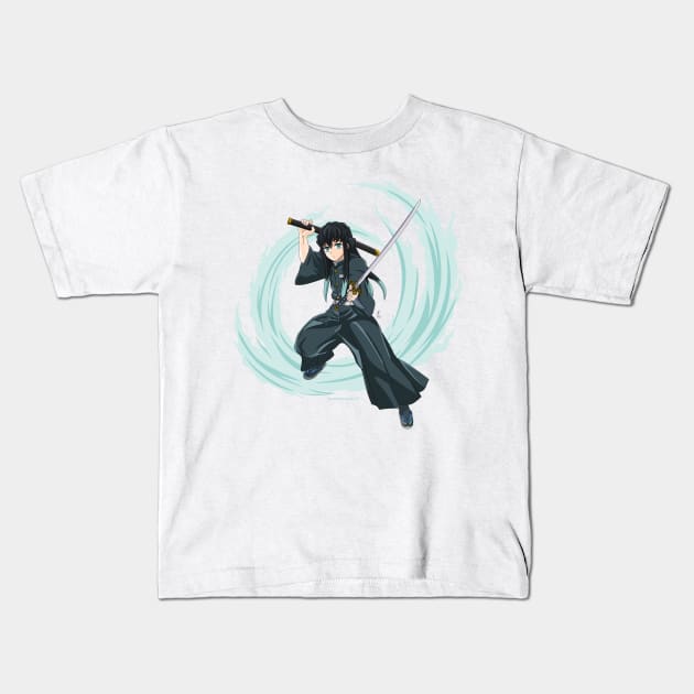 Mist Sword Master Kids T-Shirt by Zapt Art